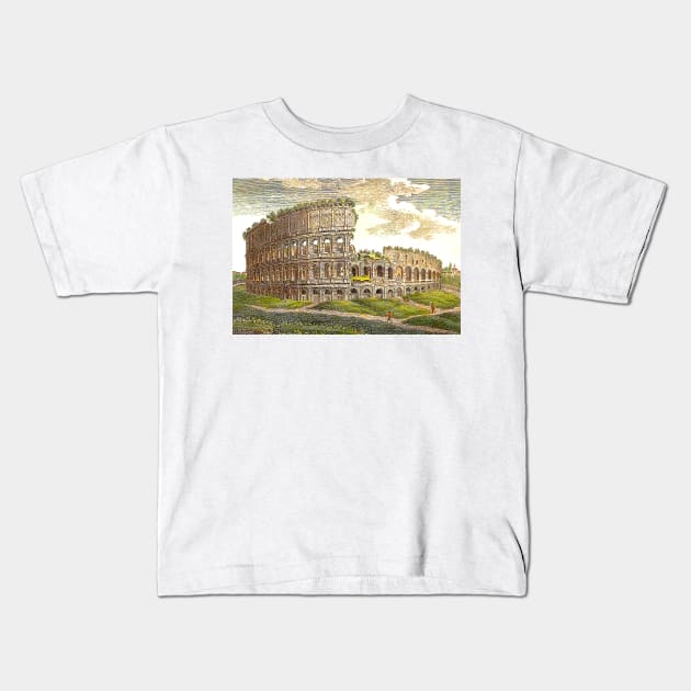 The Coliseum Kids T-Shirt by Marccelus